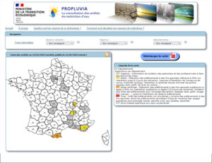 Lire la suite à propos de l’article Consultation des arrêtés de restriction d’eau
