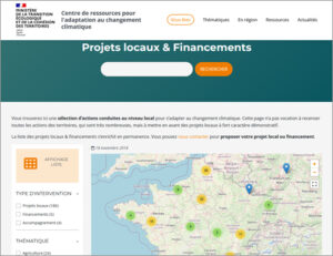 Lire la suite à propos de l’article Centre de ressources – projets locaux d’adaptation au changement climatique