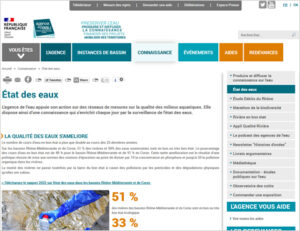 Lire la suite à propos de l’article Etat des eaux sur le Bassin Rhône Méditerrannée Corse